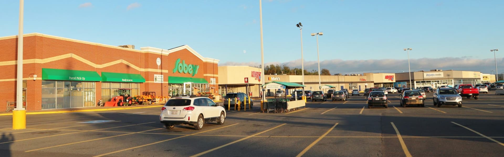 Image of Sobeys supermarket front view.